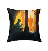 Saxophone Serenity Pillow - Beyond T-shirts